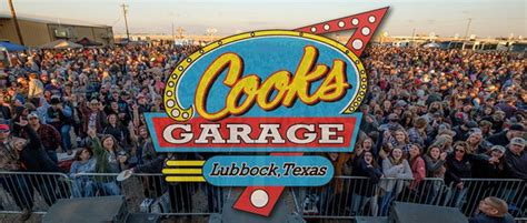 Cook's garage lubbock - Cooks Garage - Lubbock, TX. Tickets. Fri. Jun 28. 12:00 PM. Cotton Fest. Cooks Garage - Lubbock, TX. Tickets. Fri. Aug 23. 11:59 PM. Dwight Yoakam. Cooks Garage - Lubbock, TX. Tickets. cooks-garage Tickets Information. Our goal is to help you quickly and easily choose the Cooks Garage event that you desire. We …